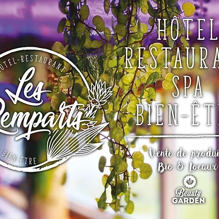 Logis Hotel Restaurant & Spa Les Remparts ซาเลส์ ภายนอก รูปภาพ