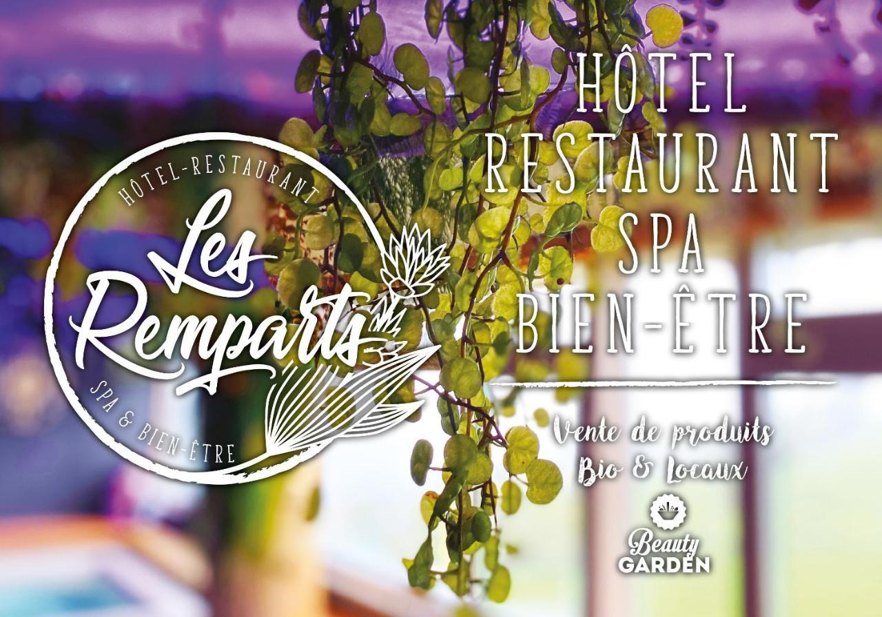 Logis Hotel Restaurant & Spa Les Remparts ซาเลส์ ภายนอก รูปภาพ